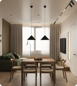 Кухня ЛЮКС белая 3